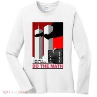2 Planes 3 Buildings Do The Math Women's Long Sleeve Shirt thumb 0