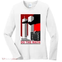 2 Planes 3 Buildings Do The Math Women's Long Sleeve Shirt thumb 0