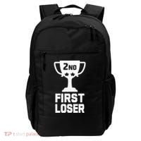 2nd Place First Loser Funny Second Place Trophy Backpack thumb 0