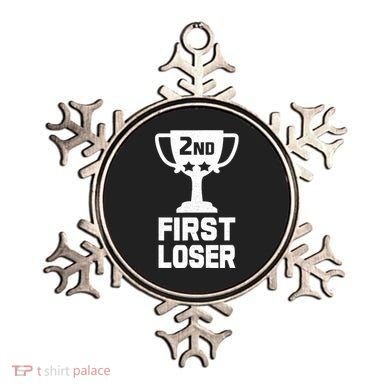 2nd Place First Loser Funny Second Place Trophy Ornament