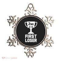 2nd Place First Loser Funny Second Place Trophy Ornament thumb 0
