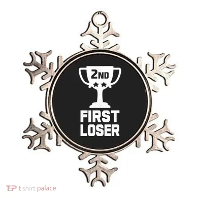 2nd Place First Loser Funny Second Place Trophy Ornament