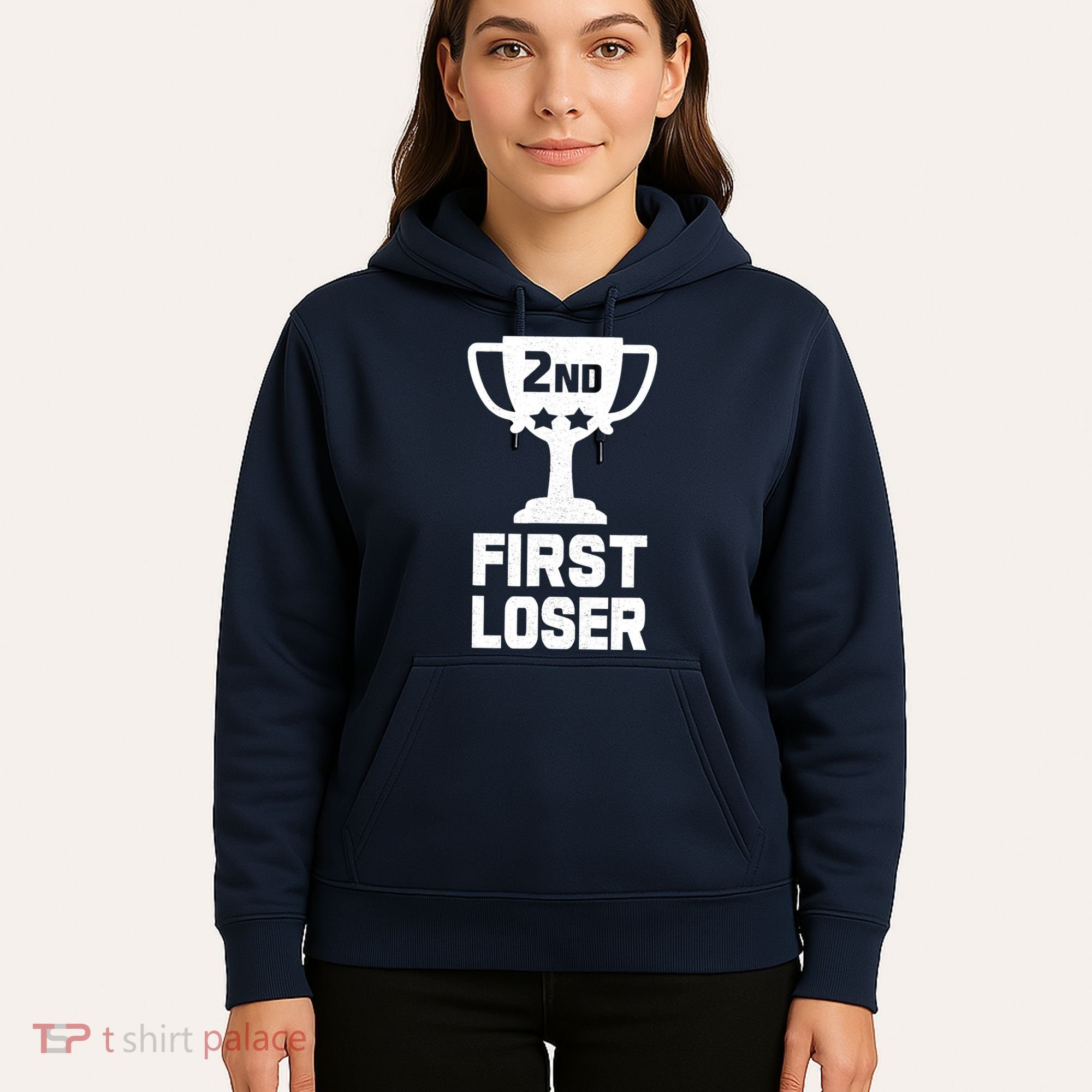 2nd Place First Loser Funny Second Place Trophy Hoodie