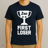 2nd Place First Loser Funny Second Place Trophy T-Shirt thumb 3