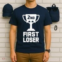 2nd Place First Loser Funny Second Place Trophy T-Shirt thumb 6