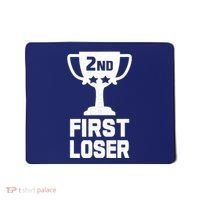 2nd Place First Loser Funny Second Place Trophy Mousepad thumb 0