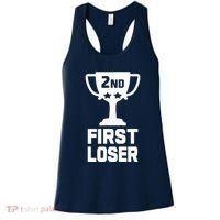 2nd Place First Loser Funny Second Place Trophy Women's Tank Top thumb 0