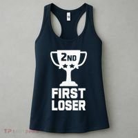 2nd Place First Loser Funny Second Place Trophy Women's Tank Top thumb 3