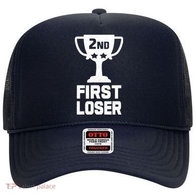 2nd Place First Loser Funny Second Place Trophy Hat