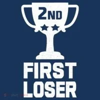 2nd Place First Loser Funny Second Place Trophy Toddler T-Shirt thumb 4