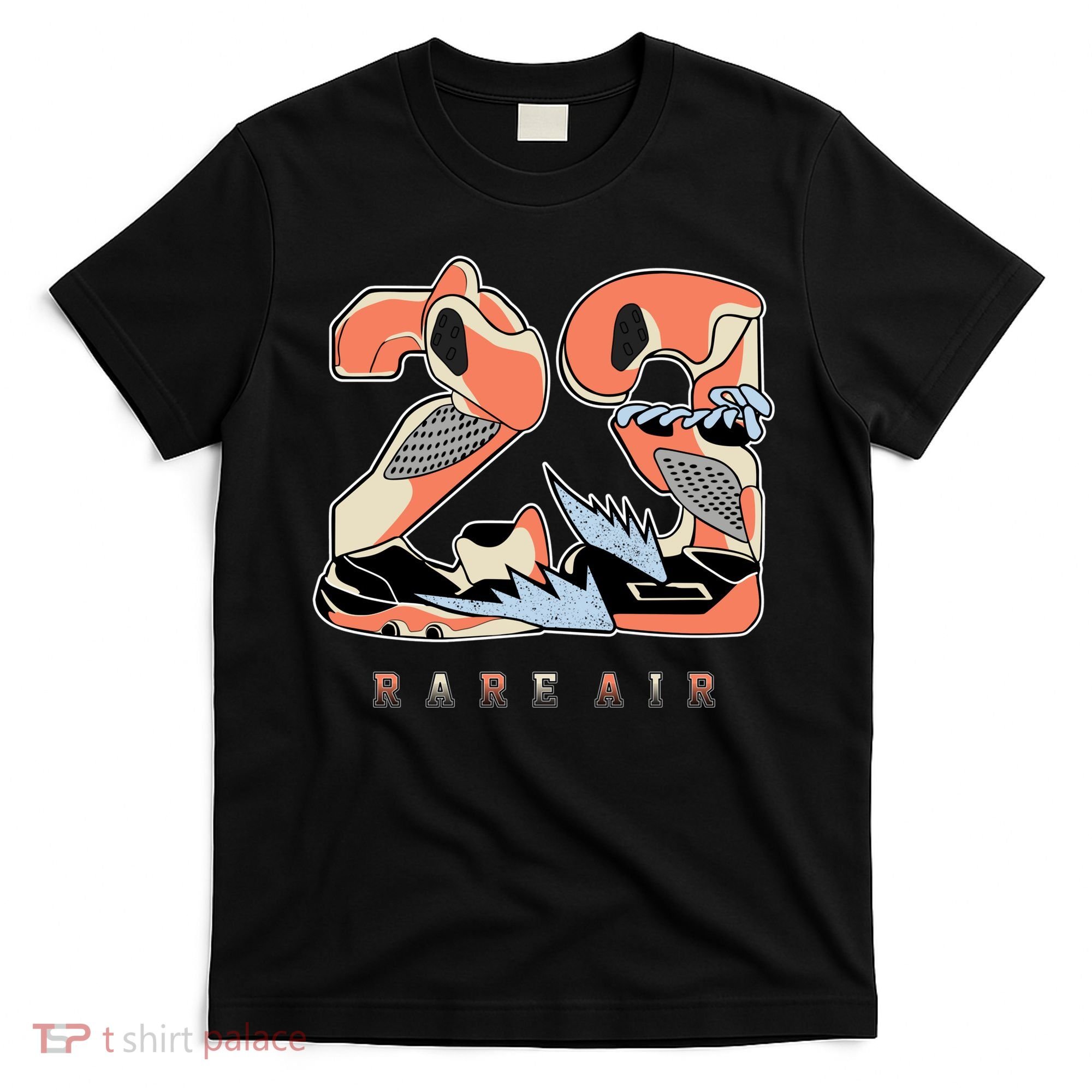 23 Rare Air Crimson Bliss 5s Matching T-Shirt