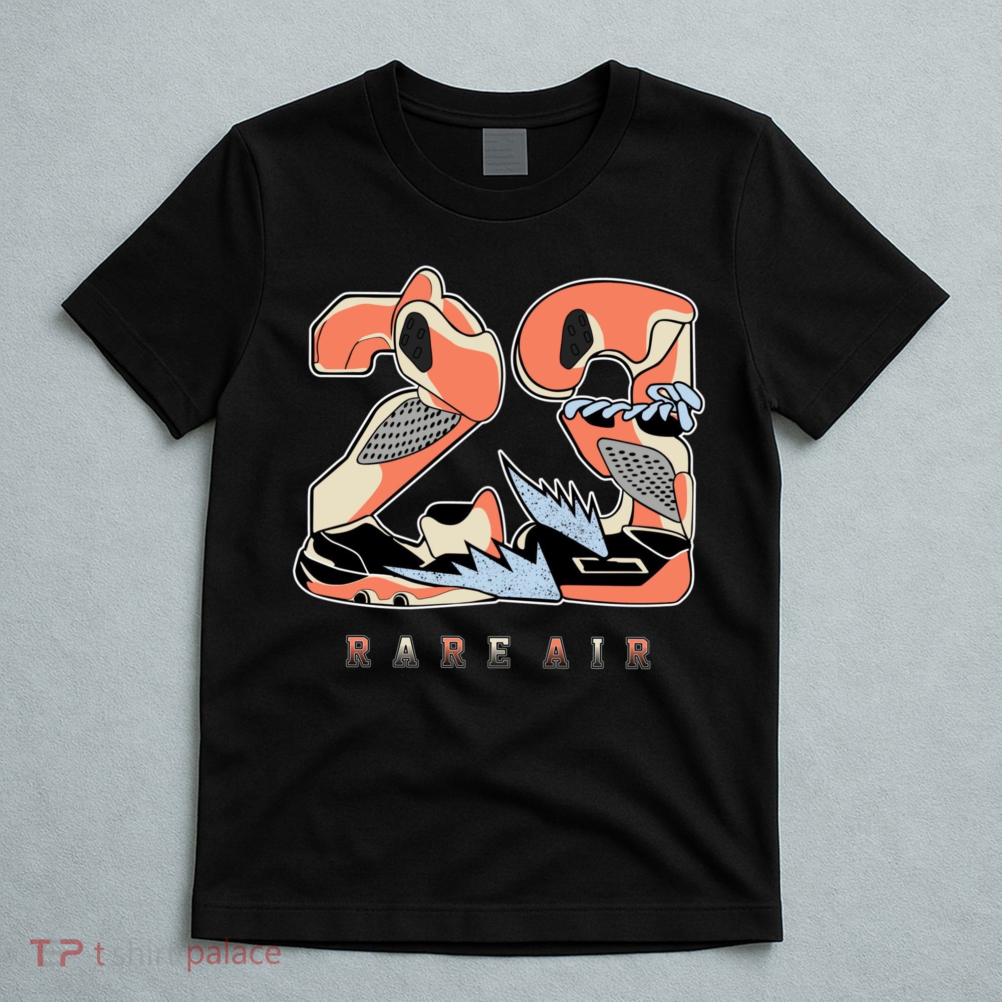 23 Rare Air Crimson Bliss 5s Matching T-Shirt