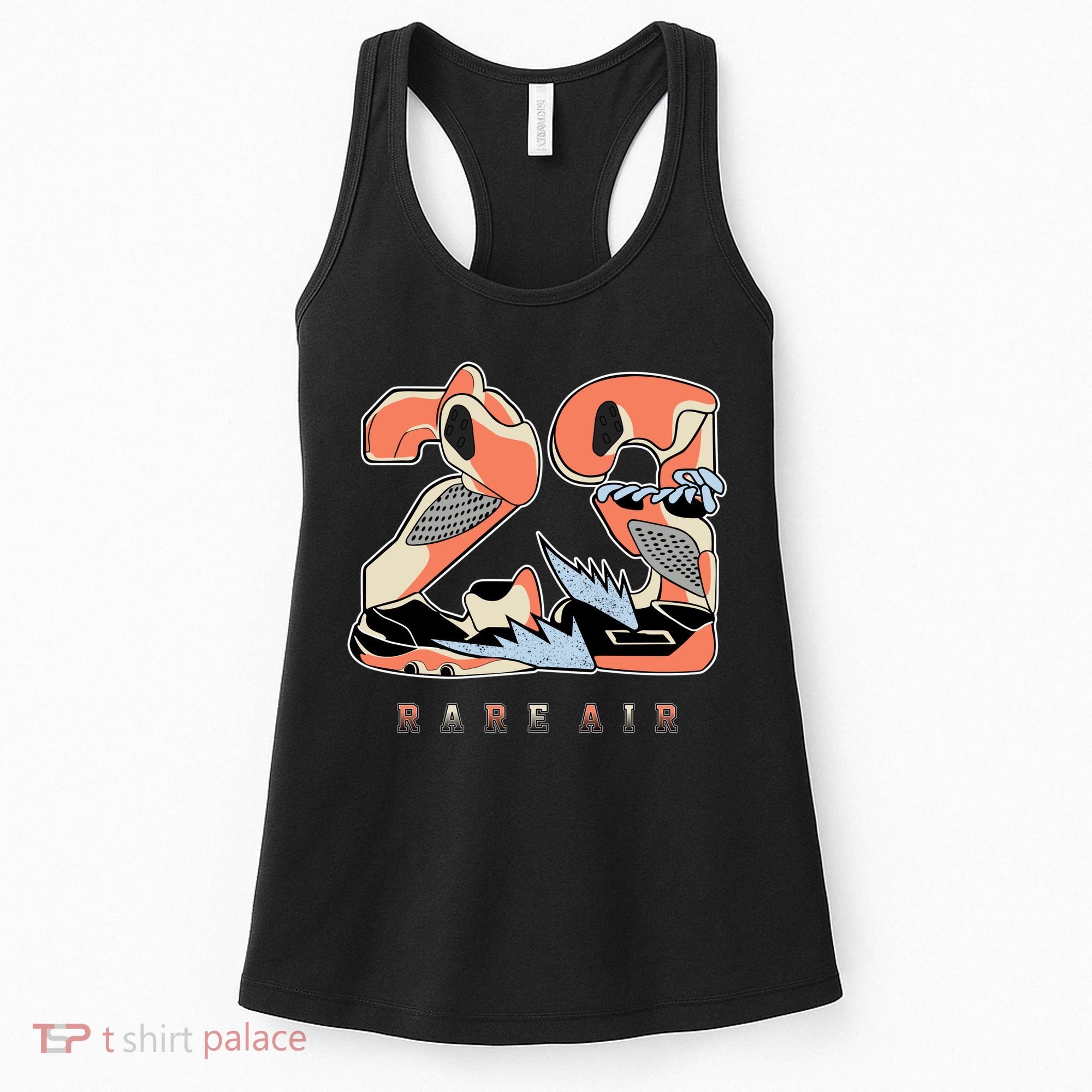 23 Rare Air Crimson Bliss 5s Matching Women's Tank Top