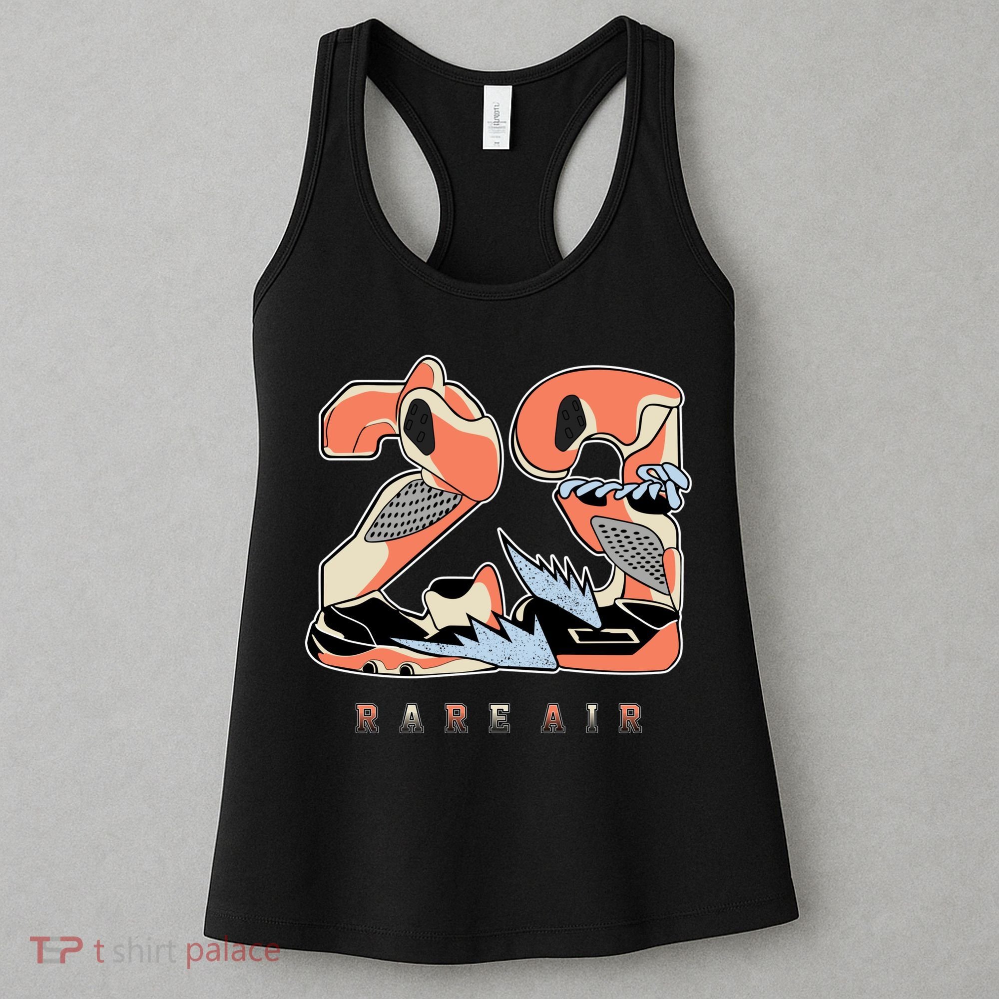 23 Rare Air Crimson Bliss 5s Matching Women's Tank Top