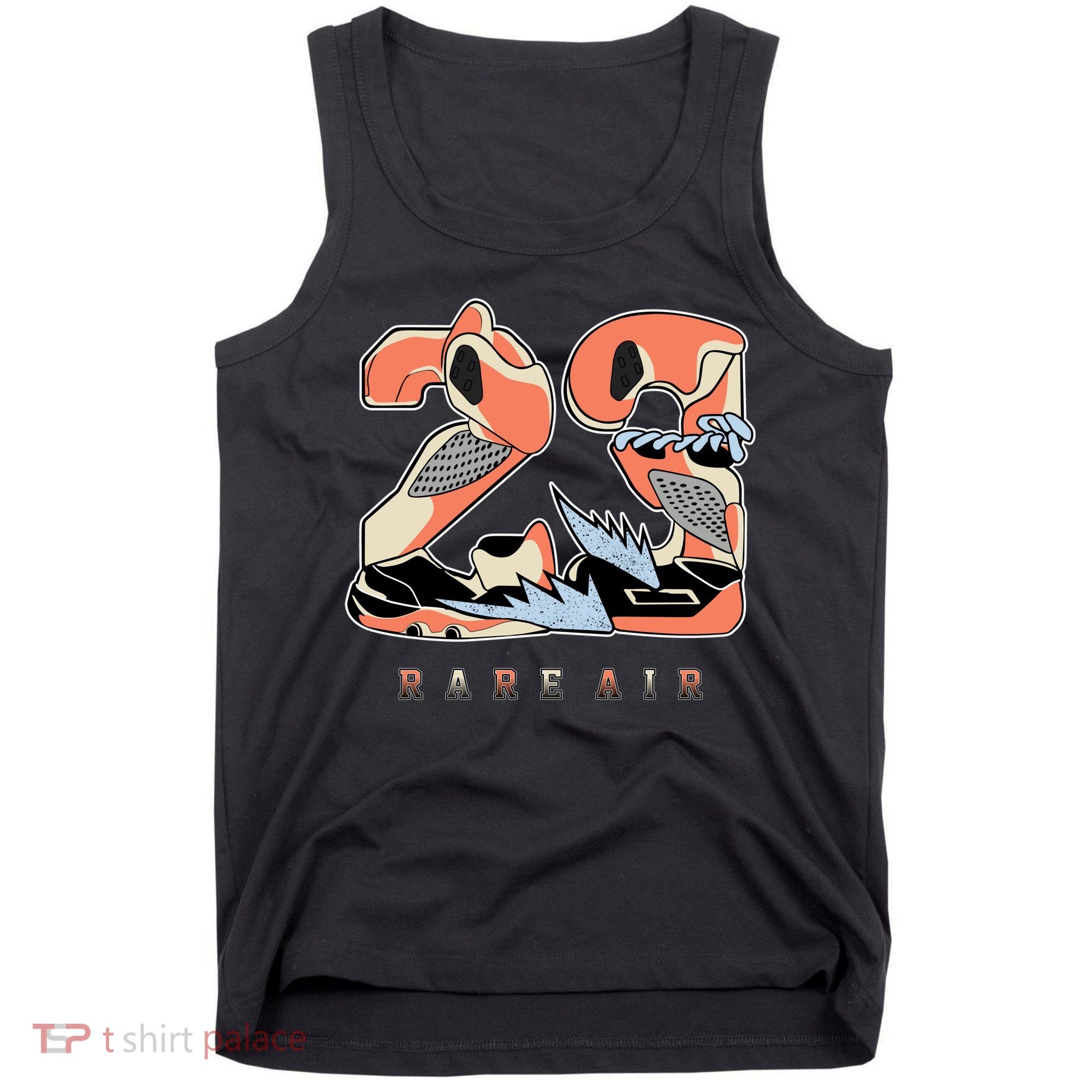 23 Rare Air Crimson Bliss 5s Matching Tank Top