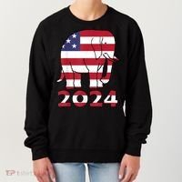 2024 Republican Support Women's Sweatshirt thumb 0