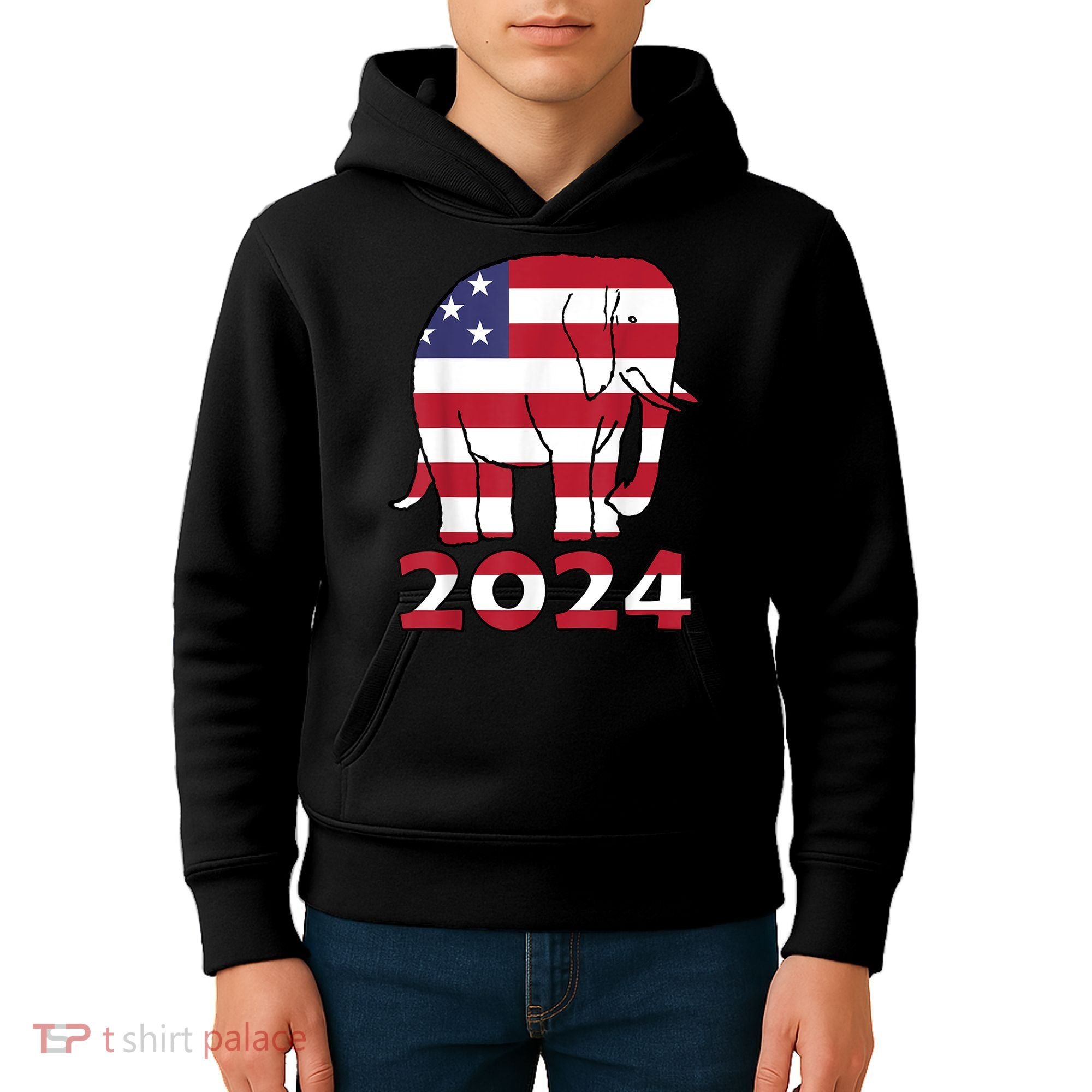 2024 Republican Support Kids Hoodie