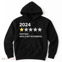 2024 Rating Very Bad Would Not Recommend One Star Rating Hoodie thumb 0