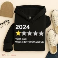 2024 Rating Very Bad Would Not Recommend One Star Rating Hoodie thumb 4
