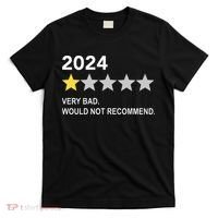 2024 Rating Very Bad Would Not Recommend One Star Rating T-Shirt thumb 0