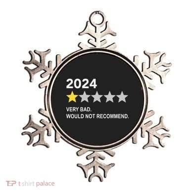 2024 Rating Very Bad Would Not Recommend One Star Rating Ornament