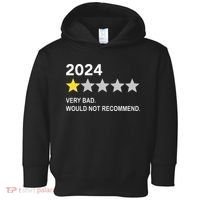 2024 Rating Very Bad Would Not Recommend One Star Rating Toddler Hoodie thumb 0