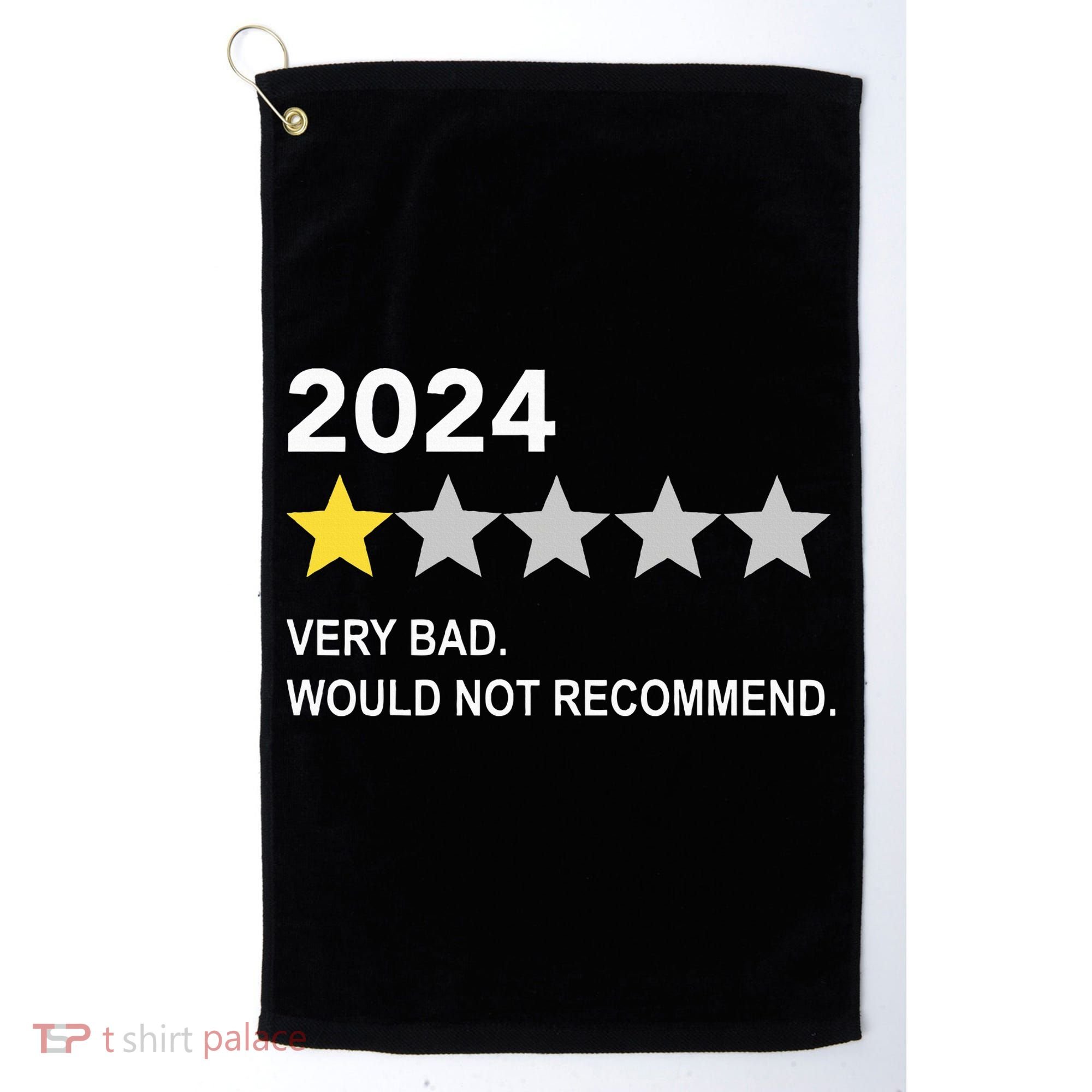 2024 Rating Very Bad Would Not Recommend One Star Rating Golf Towel