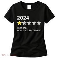 2024 Rating Very Bad Would Not Recommend One Star Rating Women's T-Shirt thumb 0