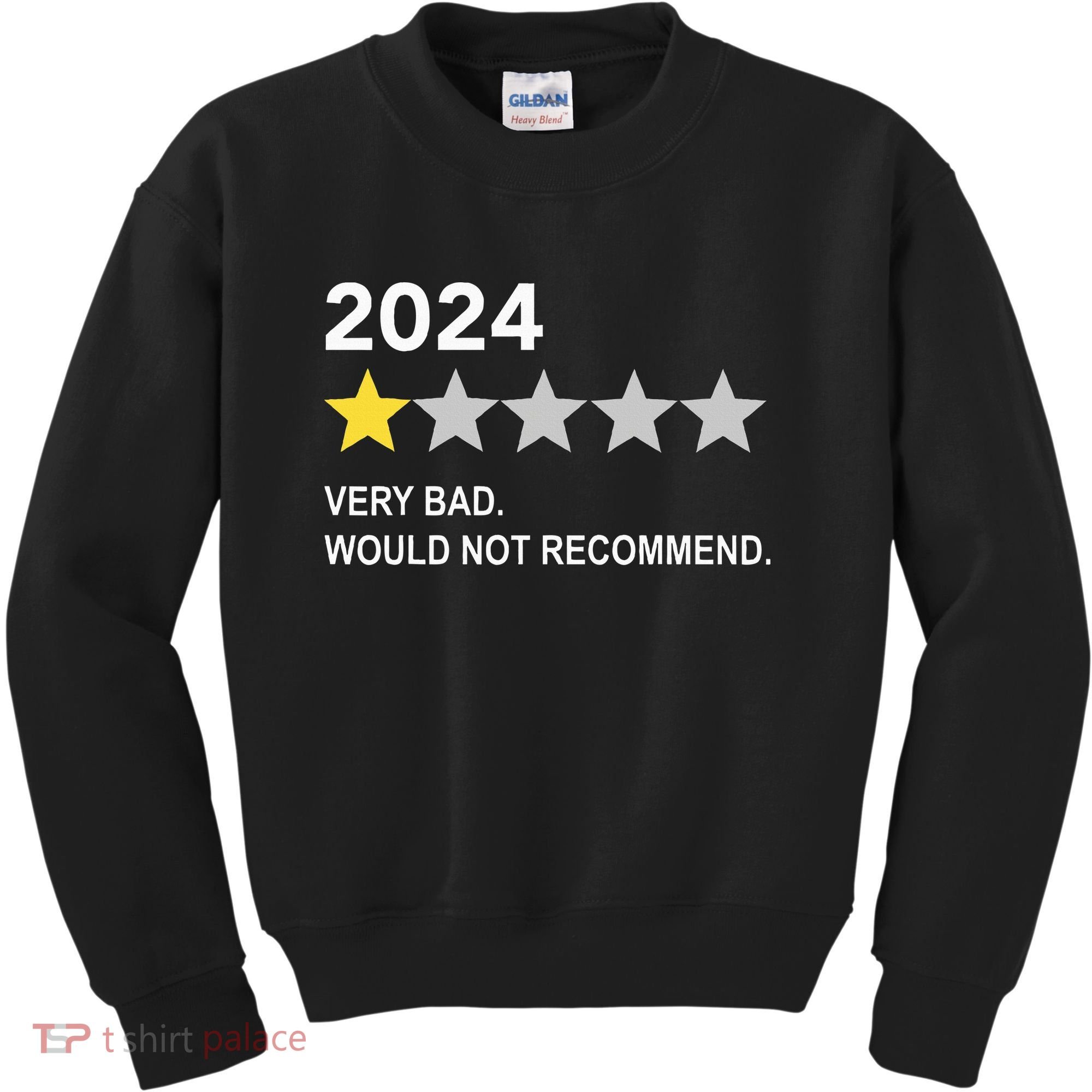 2024 Rating Very Bad Would Not Recommend One Star Rating Kids Sweatshirt