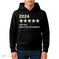 2024 Rating Very Bad Would Not Recommend One Star Rating Kids Hoodie thumb 4