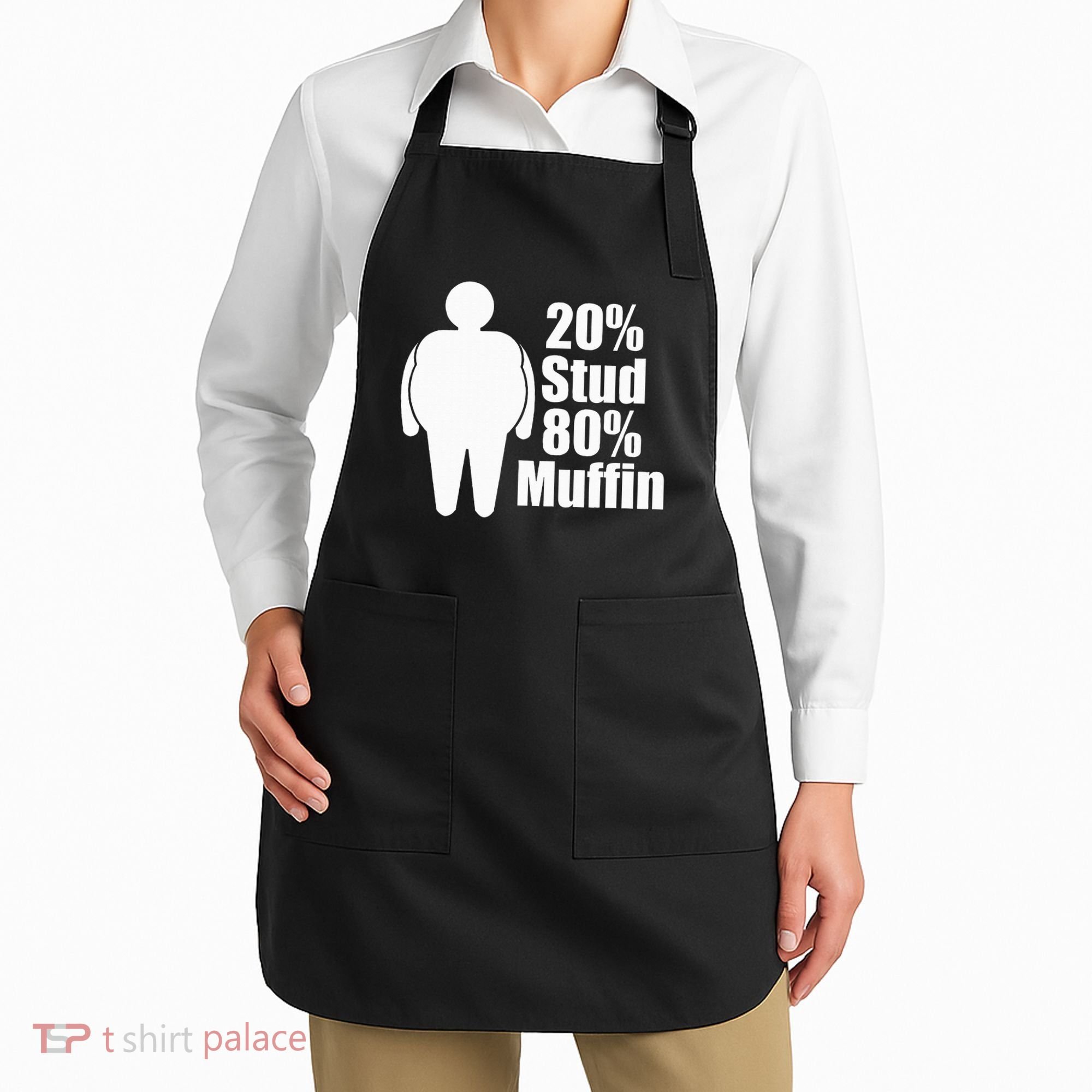 20 Stud 80 Muffin Funny Apron