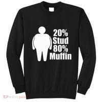 20 Stud 80 Muffin Funny Sweatshirt thumb 0