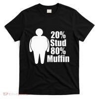 20 Stud 80 Muffin Funny T-Shirt thumb 0