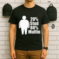 20 Stud 80 Muffin Funny T-Shirt thumb 6