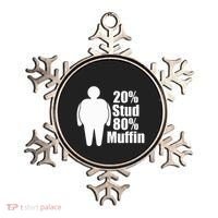20 Stud 80 Muffin Funny Ornament thumb 0