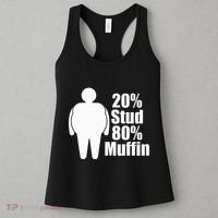 20 Stud 80 Muffin Funny Women's Tank Top thumb 3