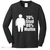 20 Stud 80 Muffin Funny Kids Long Sleeve Shirt thumb 0