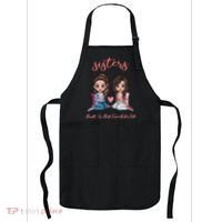 2 Sisters Anime Chibi Built In Best Friends For Life Apron thumb 0
