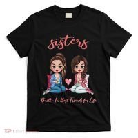 2 Sisters Anime Chibi Built In Best Friends For Life T-Shirt thumb 0