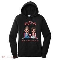 2 Sisters Anime Chibi Built In Best Friends For Life Women's Hoodie thumb 0