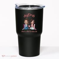 2 Sisters Anime Chibi Built In Best Friends For Life Tumbler thumb 0