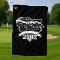 280z Sports Car Golf Towel thumb 1