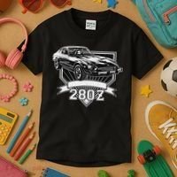 280z Sports Car Kids T-Shirt thumb 3