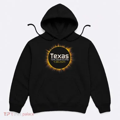 2024 Solar Eclipse Texas Usa Hoodie