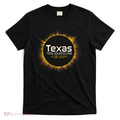 2024 Solar Eclipse Texas Usa T-Shirt