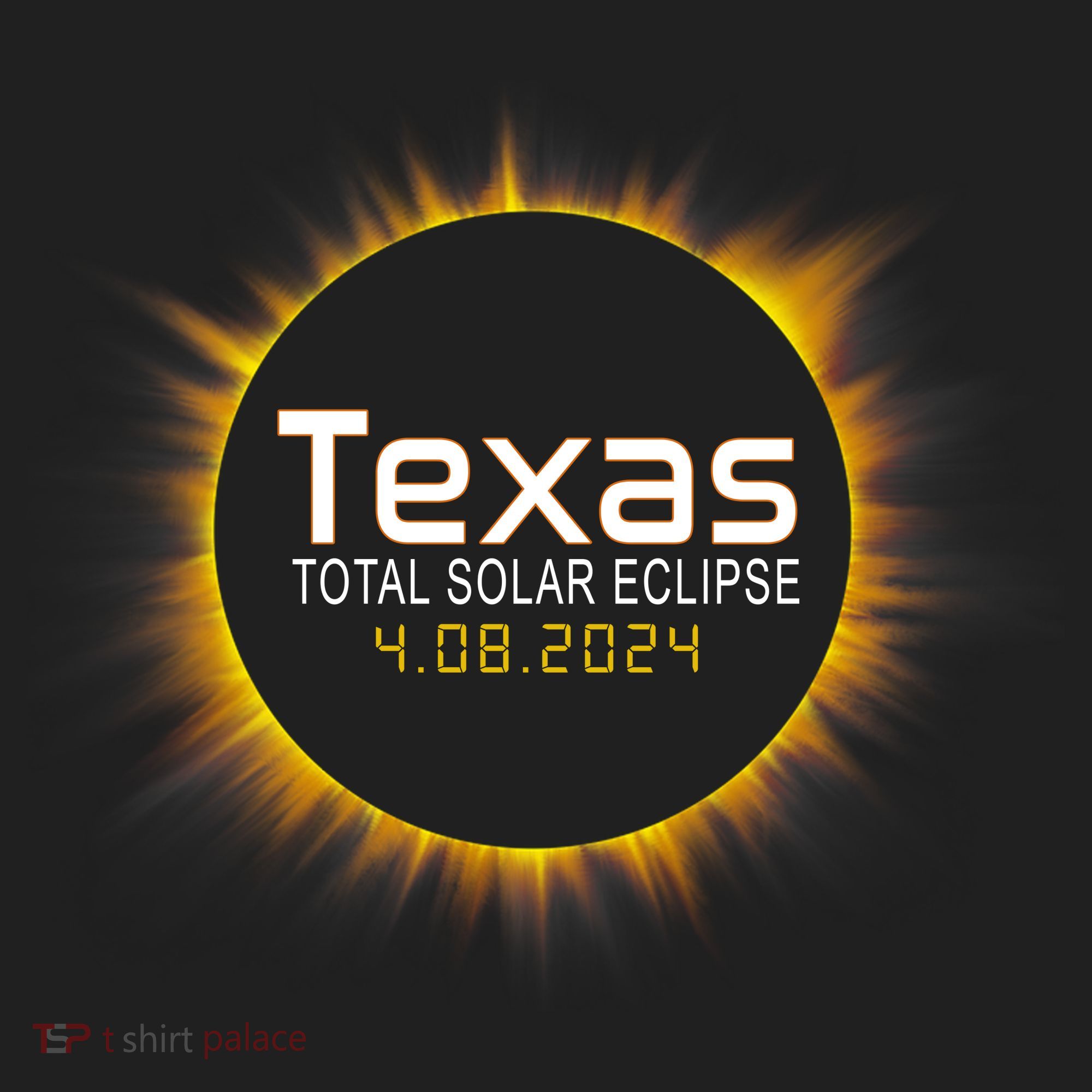 2024 Solar Eclipse Texas Usa Beanie