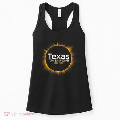 2024 Solar Eclipse Texas Usa Women's Tank Top