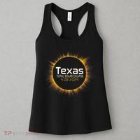 2024 Solar Eclipse Texas Usa Women's Tank Top thumb 3