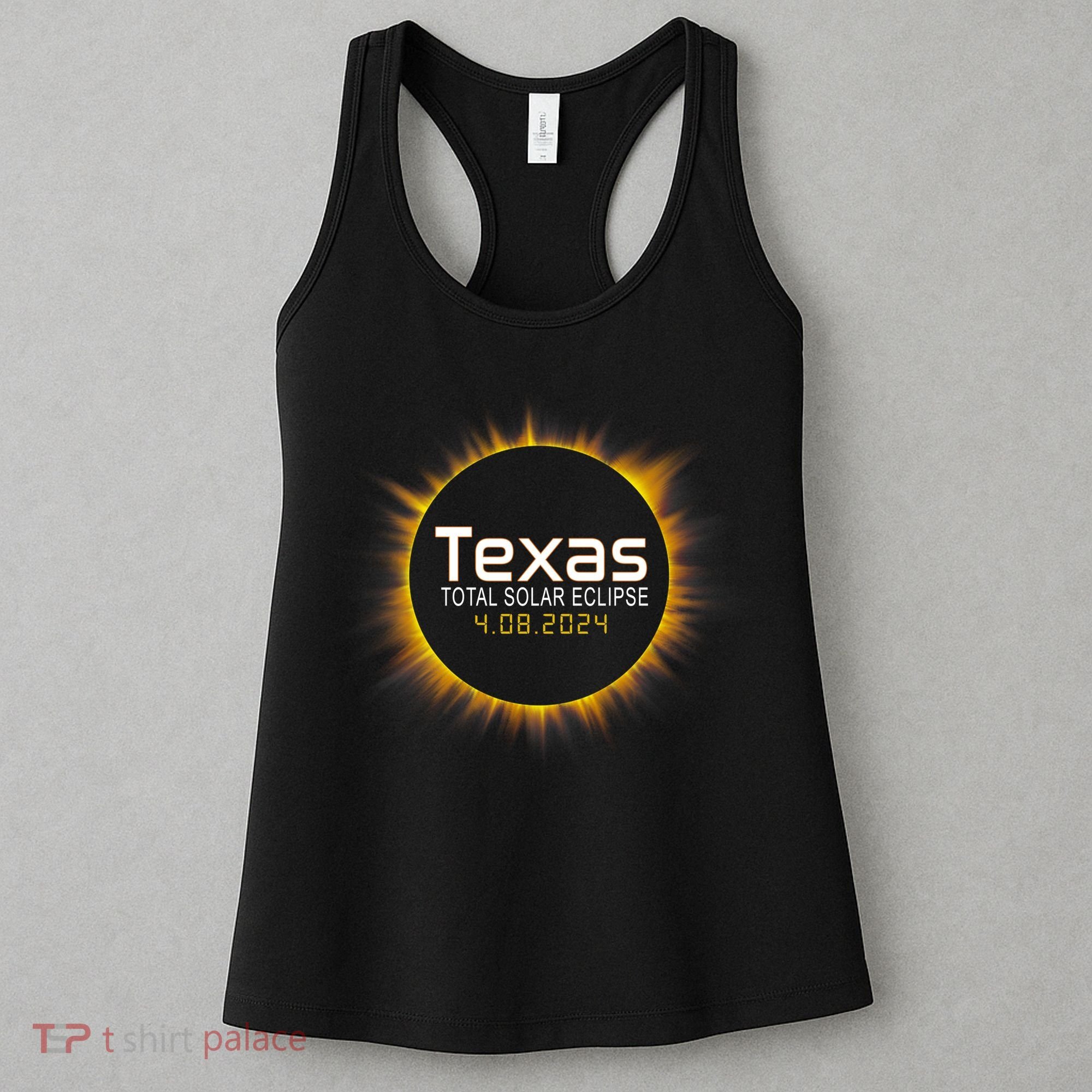 2024 Solar Eclipse Texas Usa Women's Tank Top