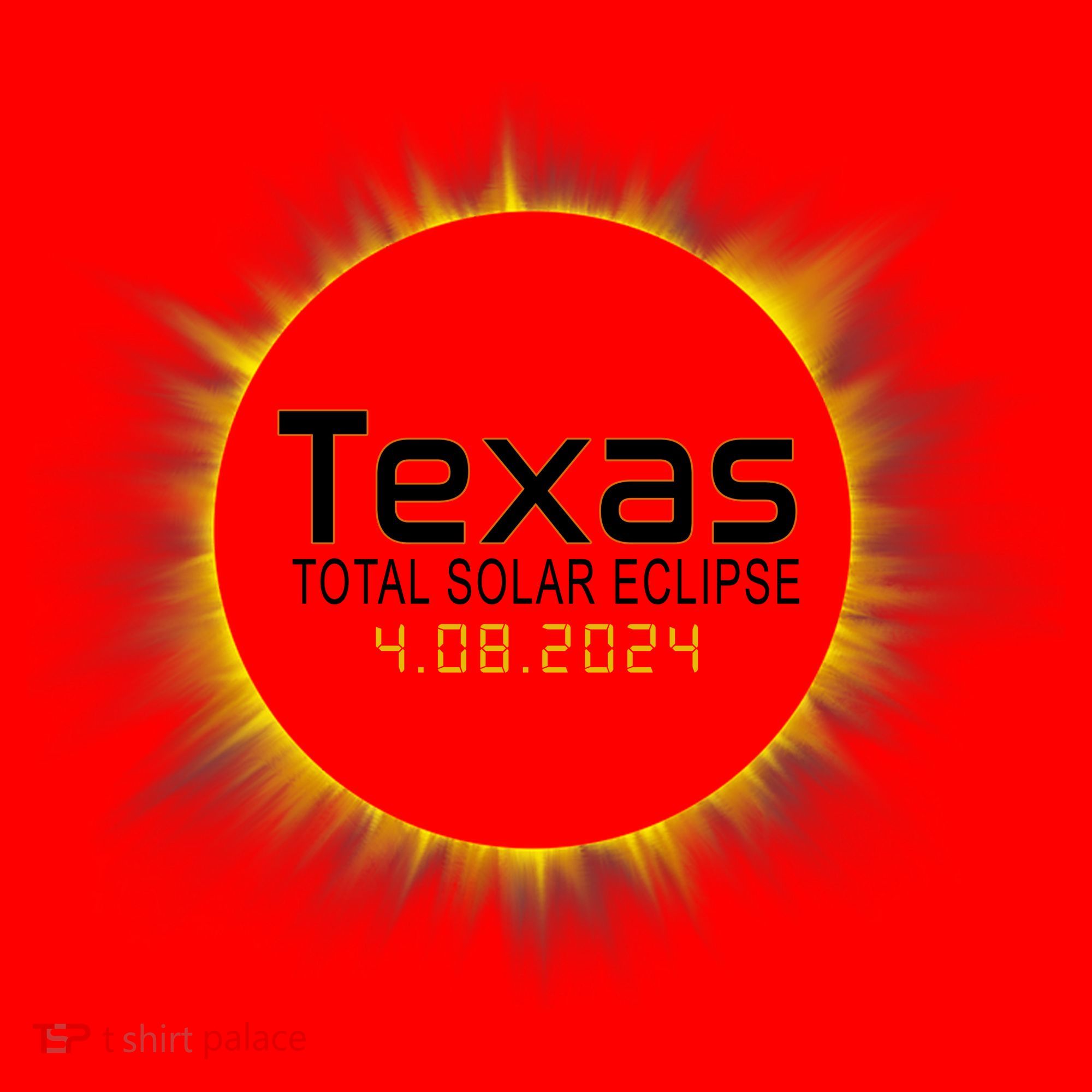 2024 Solar Eclipse Texas Usa Santa Hat